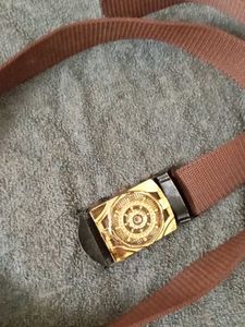 Men Golden Belt