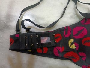 Lip Print Bra &amp; Panty Set