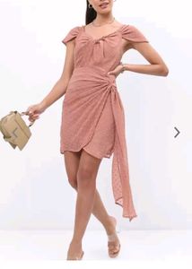 Chic Pink Mini Dress