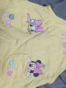 Cute Baby Minnie Overalls