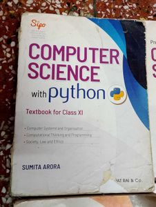 Computer Science Sumita Arora Class 11th And 12th