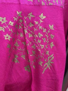 Pink Printed Kurta (untouched)(Xxl)