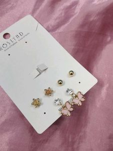 Roslynd 3 Earring Stud Set