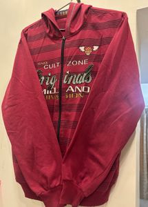 Striped Hooded Jacket