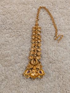 Lakshmi Chain, Earrings &amp; Maangtikka Set