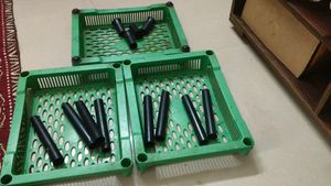Green Storage Baskets