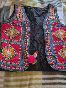 Embroidered Festival Vest