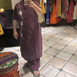 beautiful hand work three piece set
