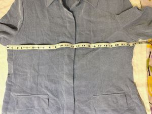 Vintage Blue Button-Down Shirt