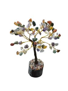 Multi Gemstone Healing Tree For Decor