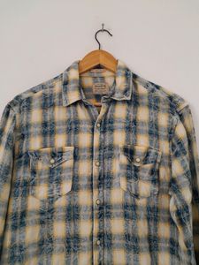 Lucky Brand Plaid Western Shirt