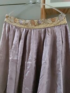 Lavendar Silk Lehenga Blouse