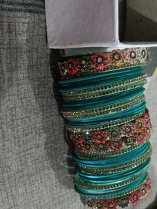 Teal Bangle Set