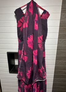 Georgette Bollywood Anarkali Suit