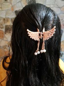 Butterfly Pearl Hairclip
