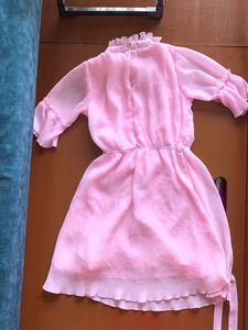Cute Pink Dress 5/6 years