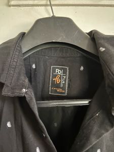 Stylish Black Printed Shirt