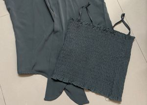 Crop Top With Jacket