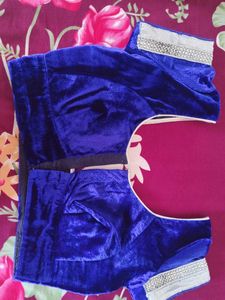 Teal Saree with Embellished Border