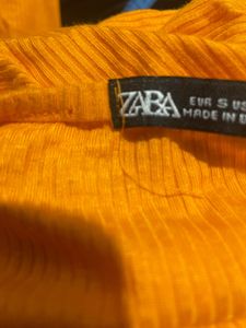 Orange Crop Top