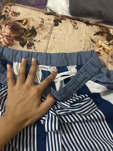 Striped Wide Leg Pants