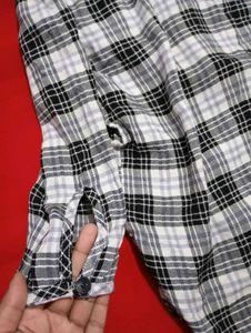 Plaid Button-Down Shirt