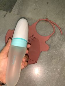 Baby Bib And Spoon