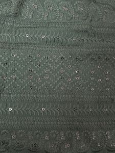 xs size Green Embroidered Kurta