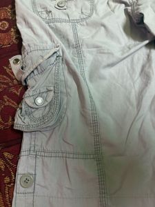 Urban Explorer Cargo Shorts — Light Grey