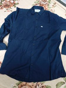 Blue Casual Shirt