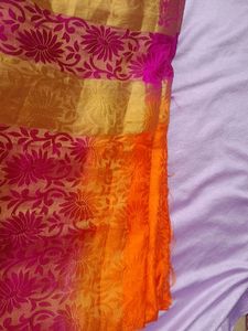 OrangeSaree 🥳VeryLow Price   Me
