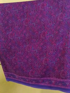 Paisley Fabric - Purple &amp; Pink