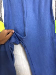 Blue Long Track Pant