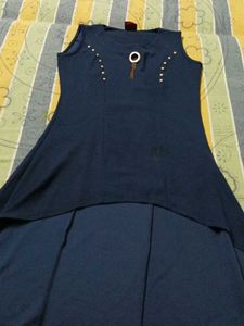 Cute Navy Blue Dress