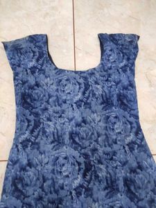 Beautiful Kurta With Dupatta 💙✨✨💙100% Cotton
