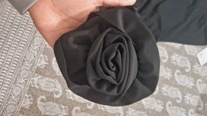 Black Flower Detail.mini Dress New Me