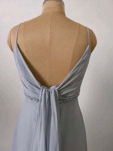 Elegant Grey Formal Dress