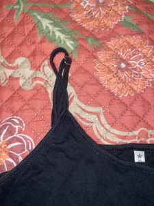 Camisole Black With Sleek Straps