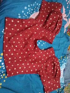 Multi Colour Saree With Blouse