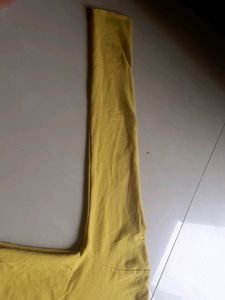 Yellow Crop Top
