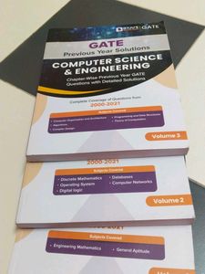 Gate previous year MCQ practice books