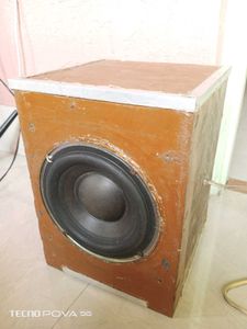 Logitech 6inch  Subwoofer &amp; With Box Pure Plyw
