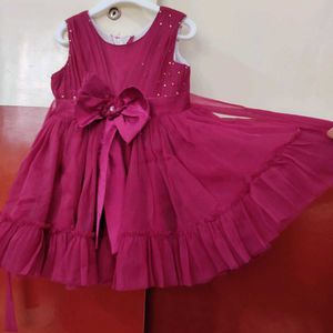 2 Frocks Of Little Girl..