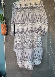 Patterned Tunic Top