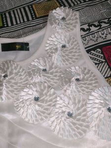 White Sleeveless Dress