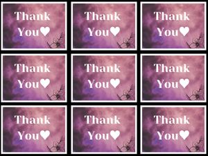 27 Pcs Thank You Sticker Only In ₹99