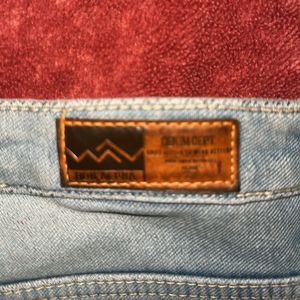 Light Wash Denim Cutoff Shorts