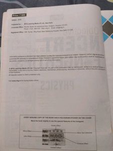 NCERT Fingertips Physics