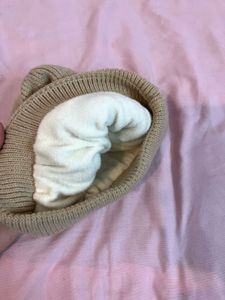 HEP Beanie with Smiley Face Patch