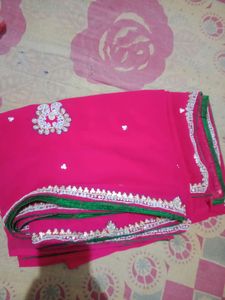 Red Saree